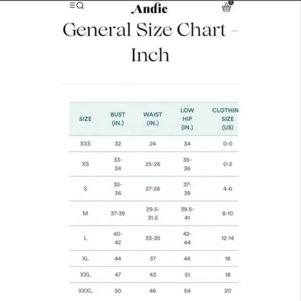 Andie brand new